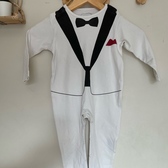 ‘THE TINY TUX' by The Tiny Universe romper - Picture 3 of 7